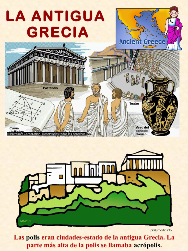 GRECIA Antigua, Presentación para Niños | PDF