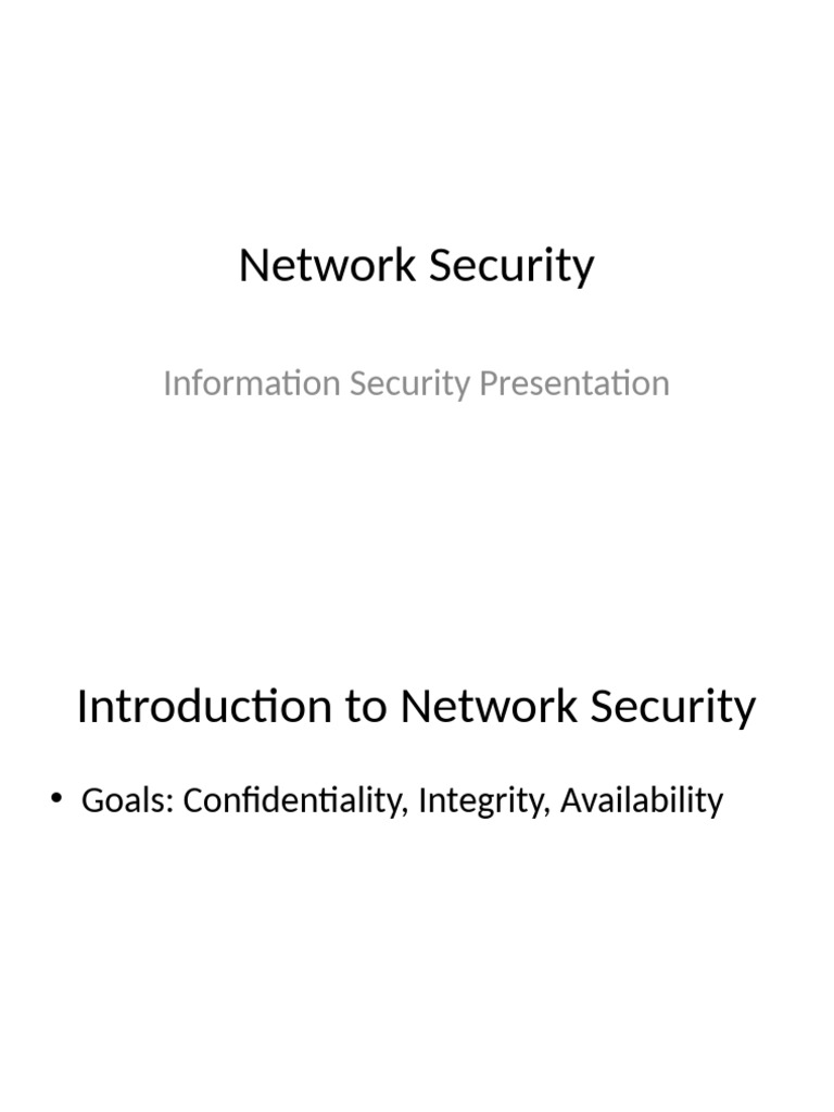 Network Security | PDF