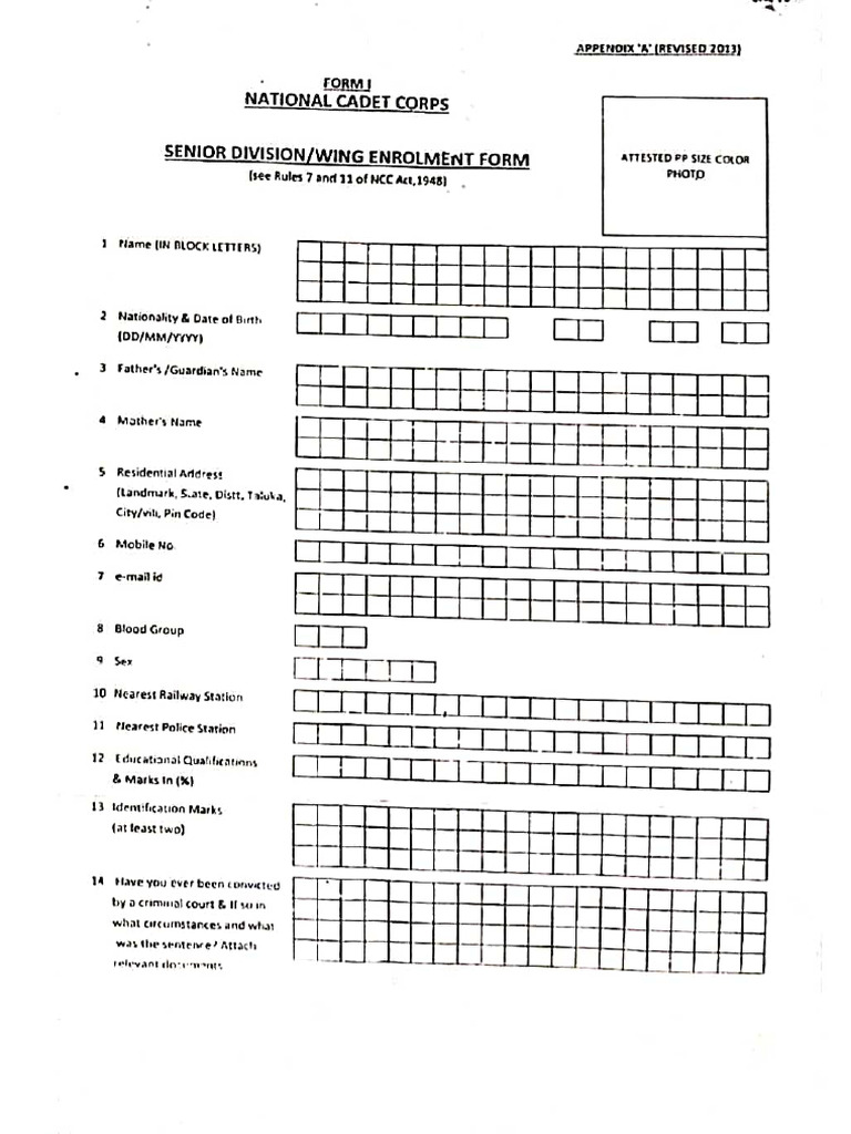 Enrollment Form SD-SW | PDF