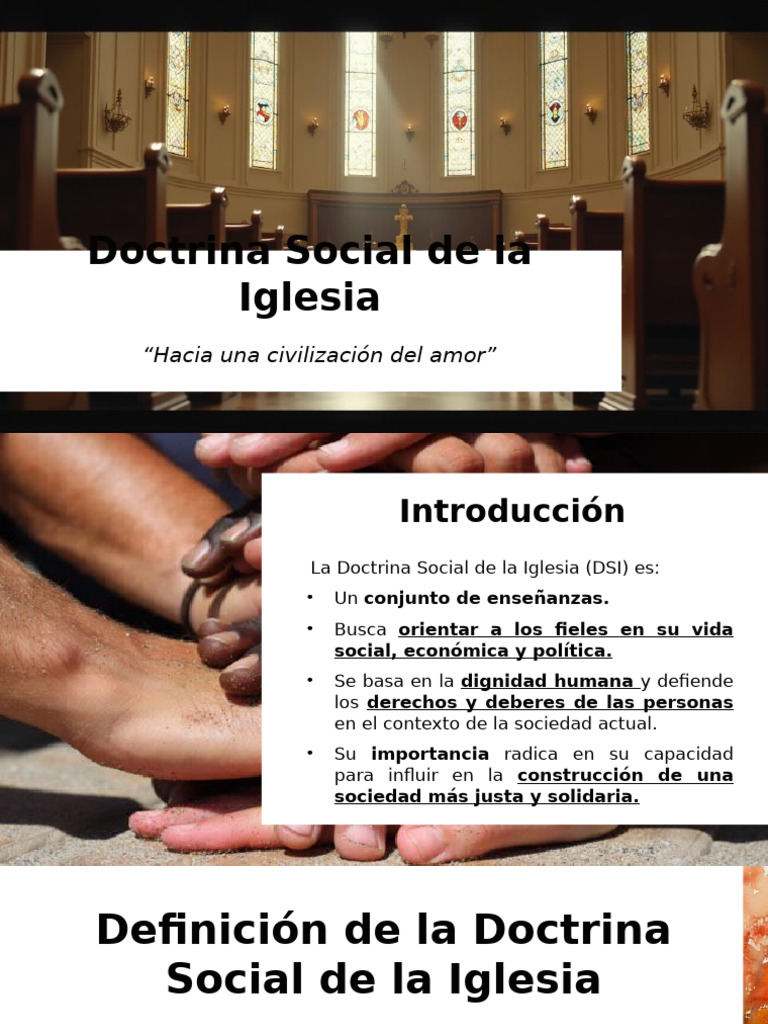 Doctrina Social de La Iglesia | PDF | Doctrina social católica | Papa