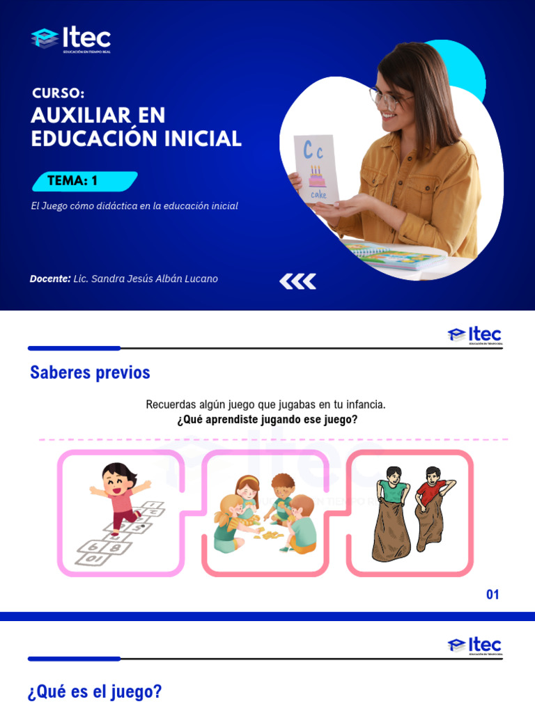 El Juego como Estrategia Educativa Infantil | PDF | Educación de la ...