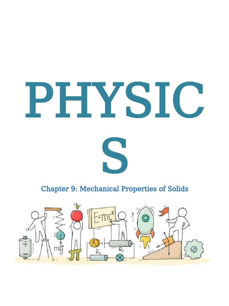 Mechanical Properties of Solids | PDF | Young's Modulus | Elasticity ...