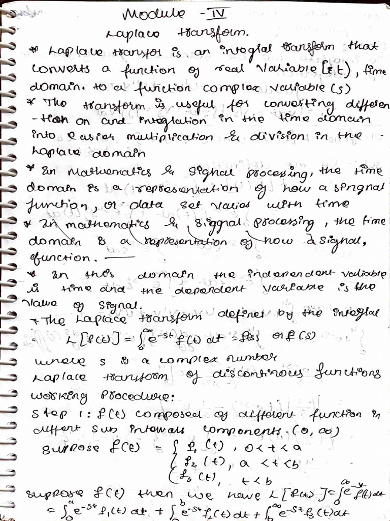 Module 4 Notes Maths | PDF