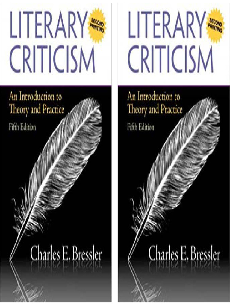 Literary Criticism An Introduction To Theory and Practice PDF Room | PDF