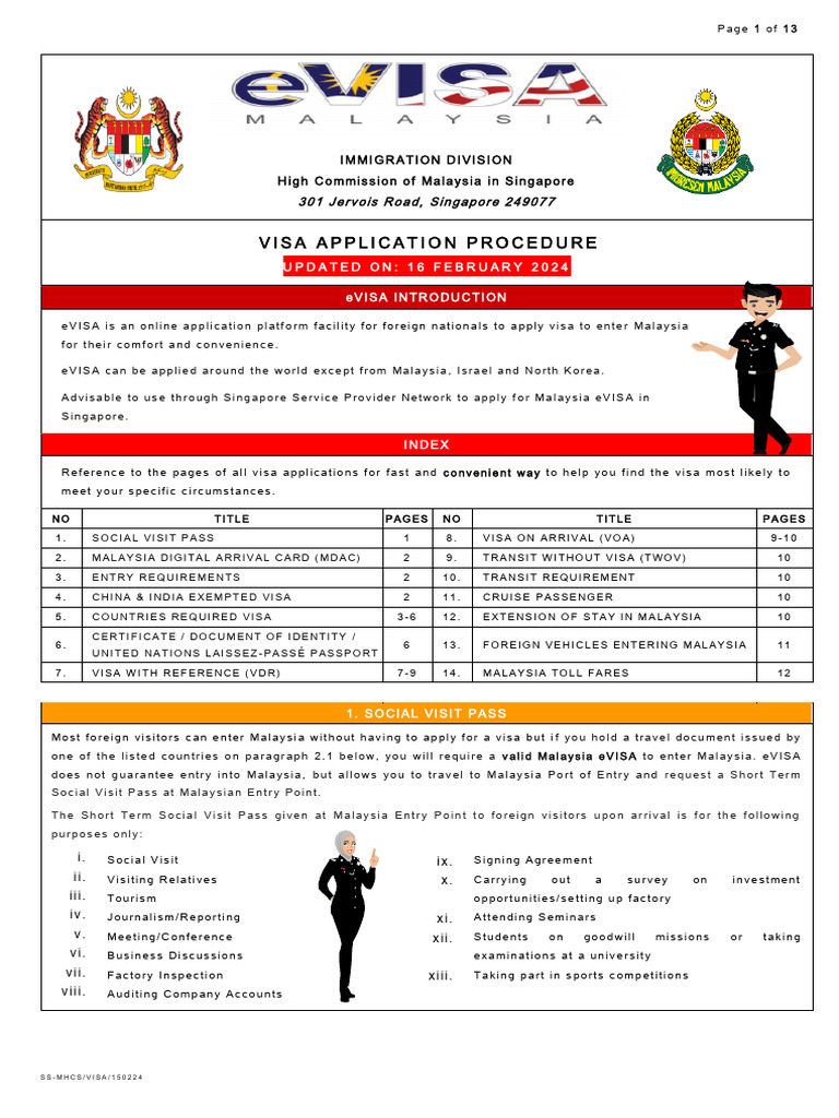 Malaysia eVISA Application Guide | PDF | Travel Visa | Identity Document