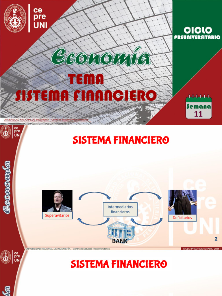 Estructura del Sistema Financiero 2024 | PDF | Bancos | Sistema financiero