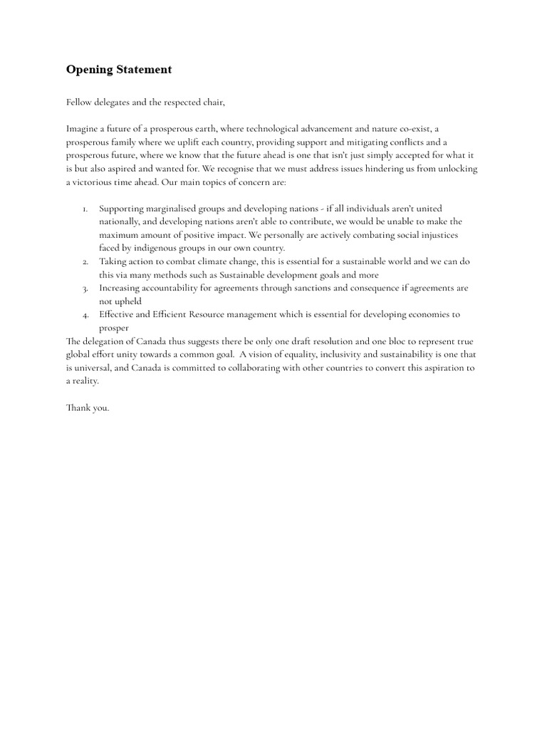 Opening Statement - 4 | PDF