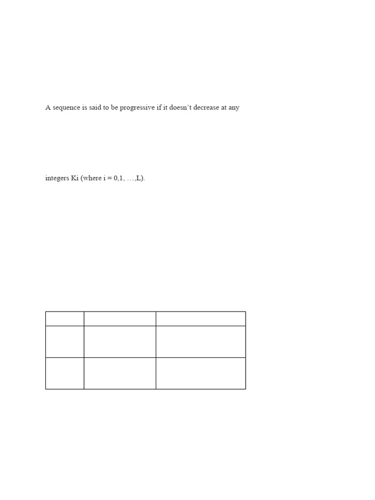 Longest Progressive Sequence Finder | PDF