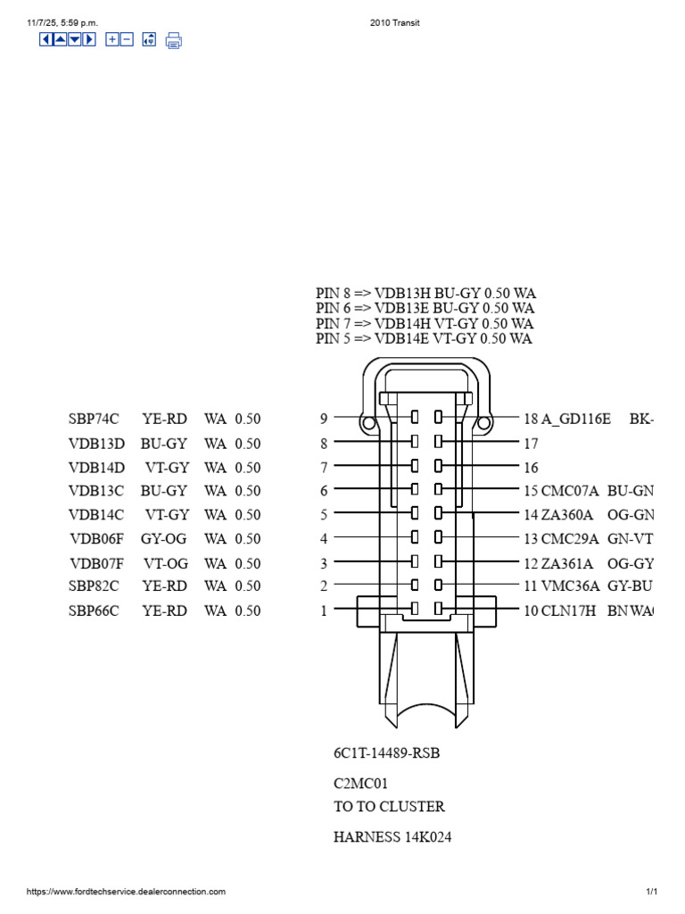 2010 Transit Ipc Conector | PDF