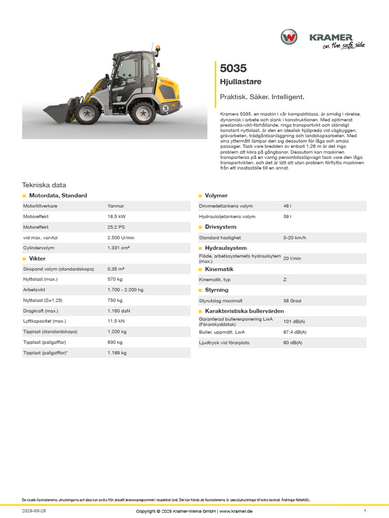 Produktinformationsblad 5035 BBBBBBBBB | PDF