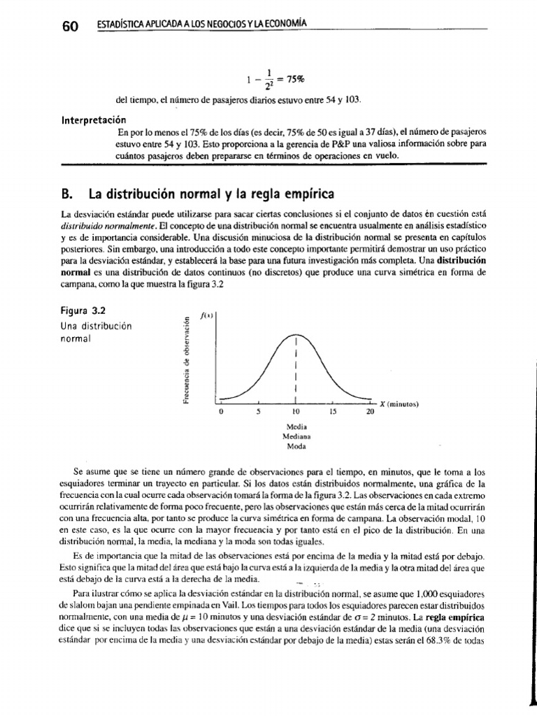 Distribucion Normal-R Empiricas-Allen | PDF | Desviación Estándar ...