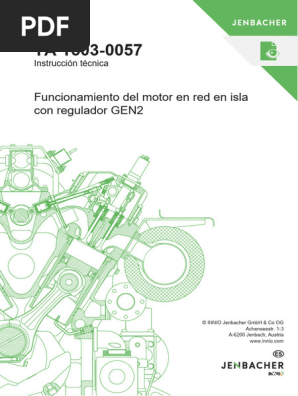 Funcionamiento motor GEN2 en isla | PDF | Oscilación | Gases
