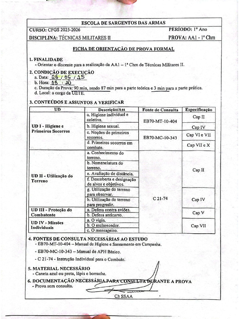 Fop Aa Tec Ii | PDF