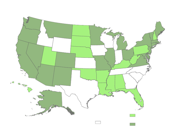 Marijuana Legalization Map 2025 | PDF | Cannabis (Drug) | Cannabis