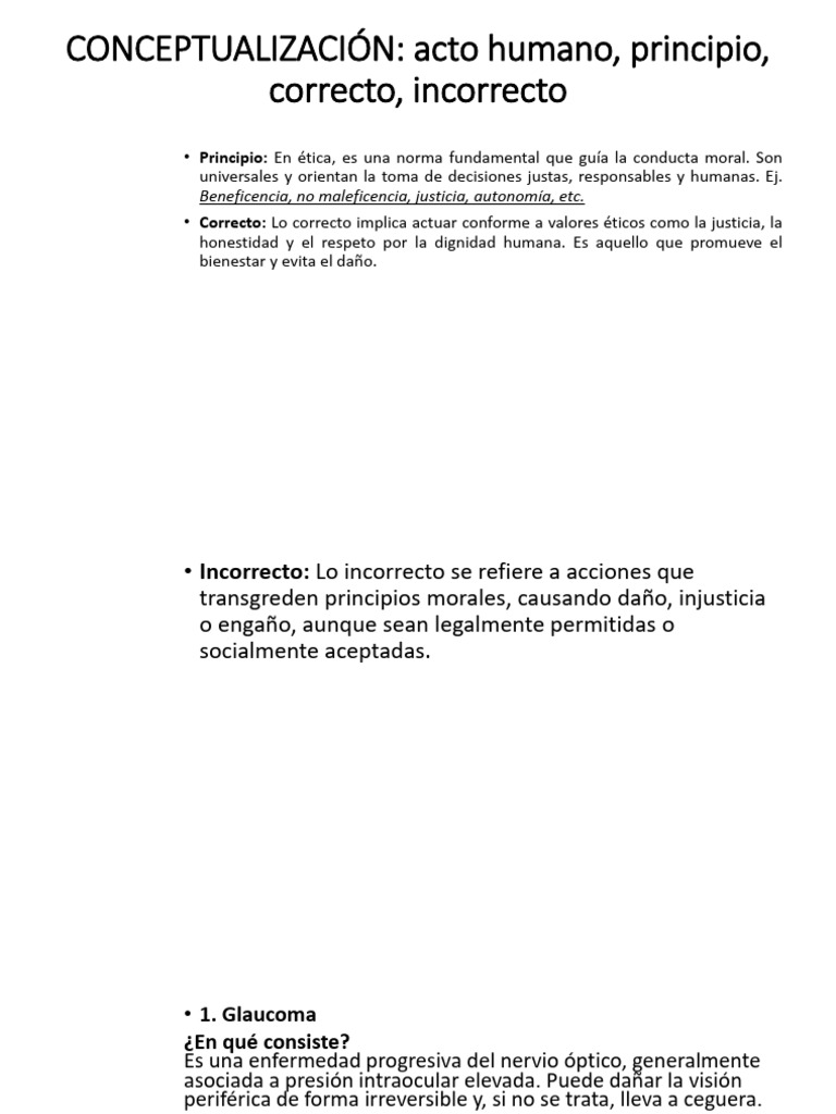 Correcto e Incorrecto | PDF
