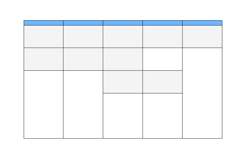 Weekly Schedule Overview | PDF