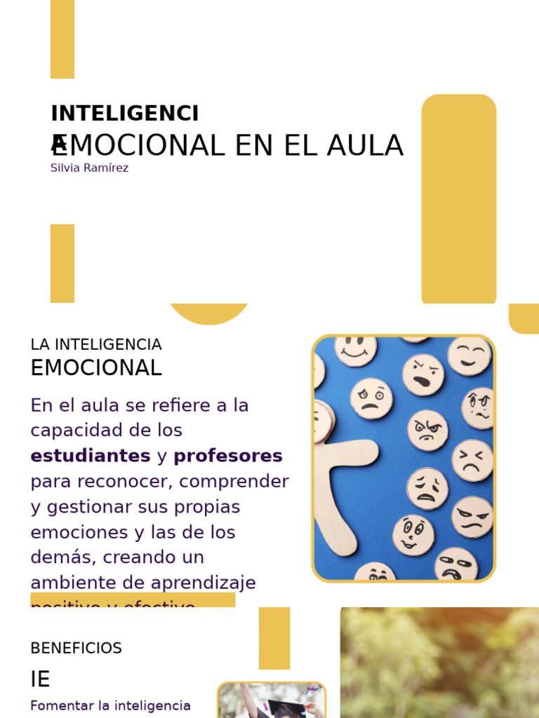 Fomentar la Inteligencia Emocional en el Aula | PDF | Las emociones ...