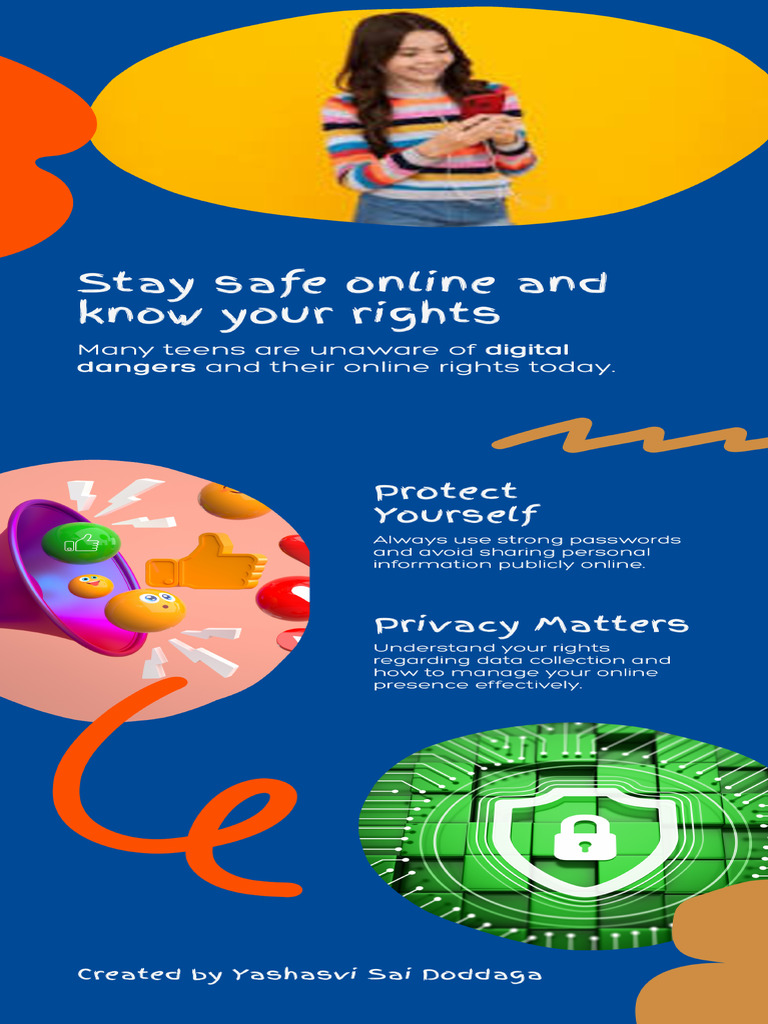 Infographic - Stay Safe Online and Know Your Rights | PDF