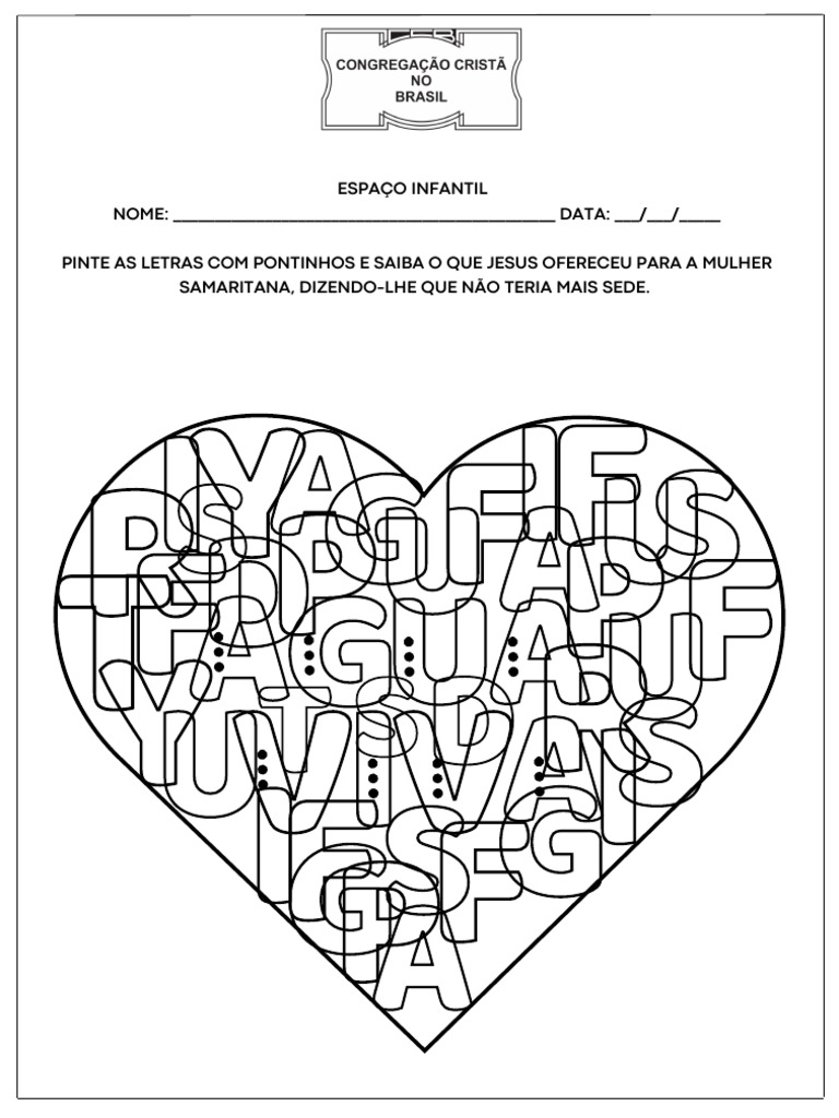 Pinte As Letras | PDF