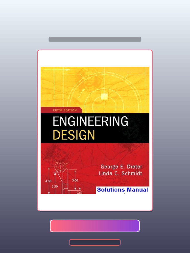 Real Test Bank Engineering Design 5th Edition Dieter Ebook and TestBank Bundle Digital Bundle ...