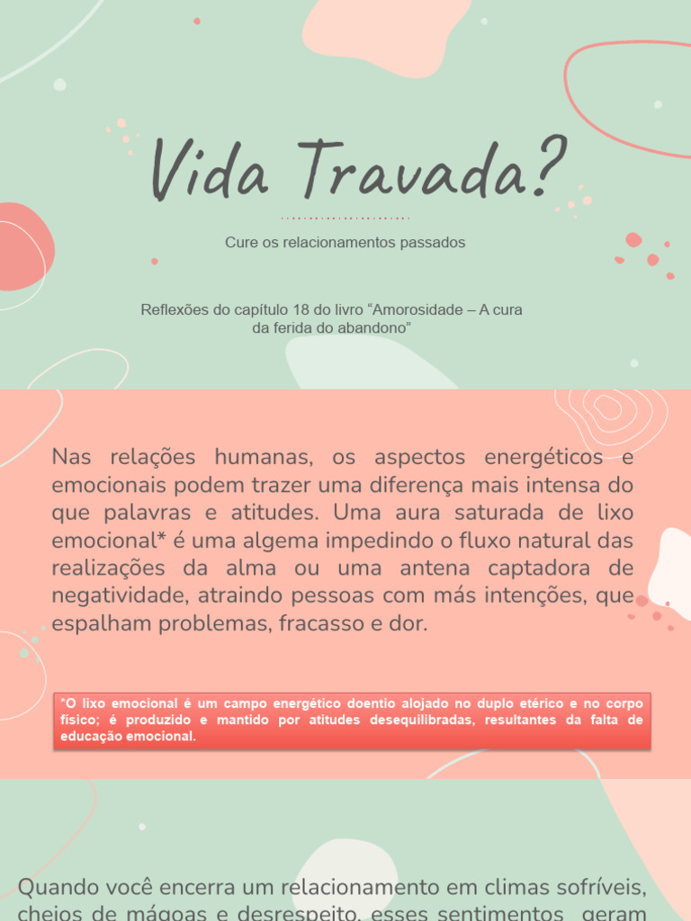 Cure Relacionamentos Passados e Avance | PDF | Amor | Vida