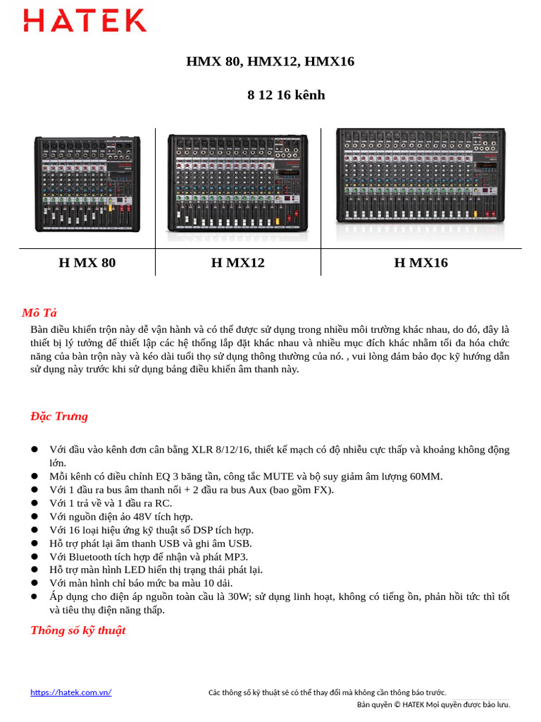 5 HMX12 | PDF