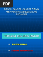 Bab12faktor Kegiatan Ekonomi