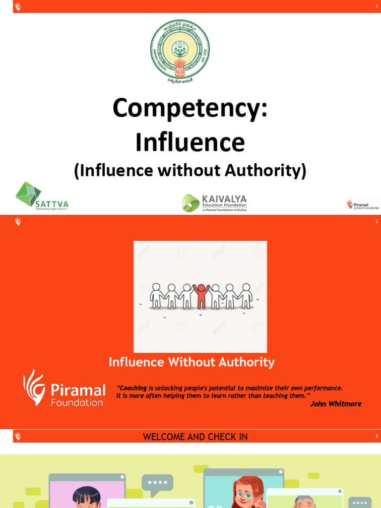 Influence Without Authority Strategies | PDF | Psychology | Social ...