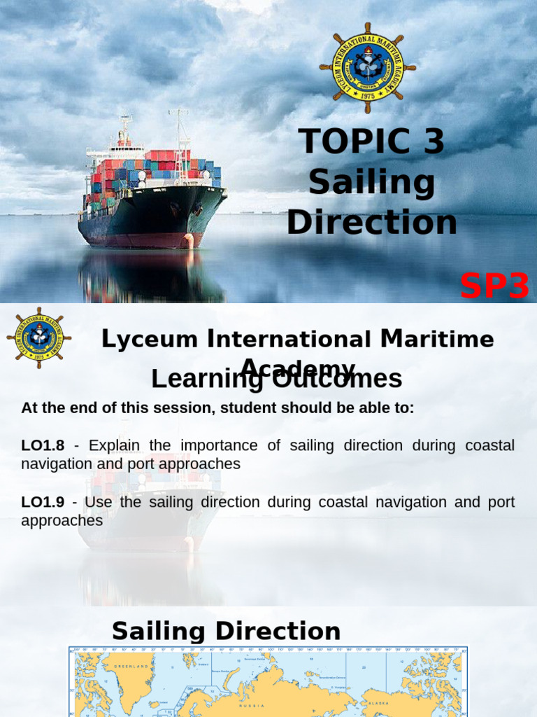 Understanding Sailing Directions and Aids | PDF | Tide | Physical Geography