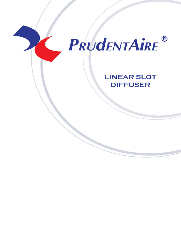 PRUDENTAIRE - Linear Slot Diffuser | PDF | Mechanical Engineering ...