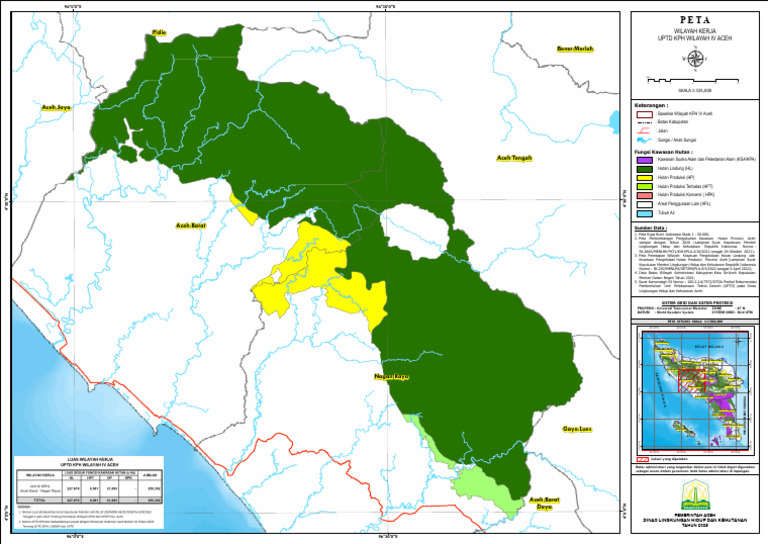 Peta KPH 4 Aceh (Sk.292) | PDF