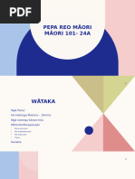 Simple Mihi and Mihimihi Template | PDF