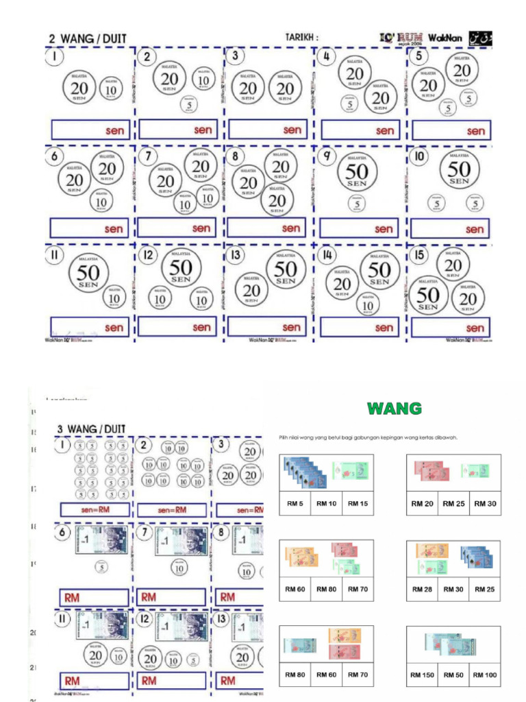 Wang Tahun 1 | PDF
