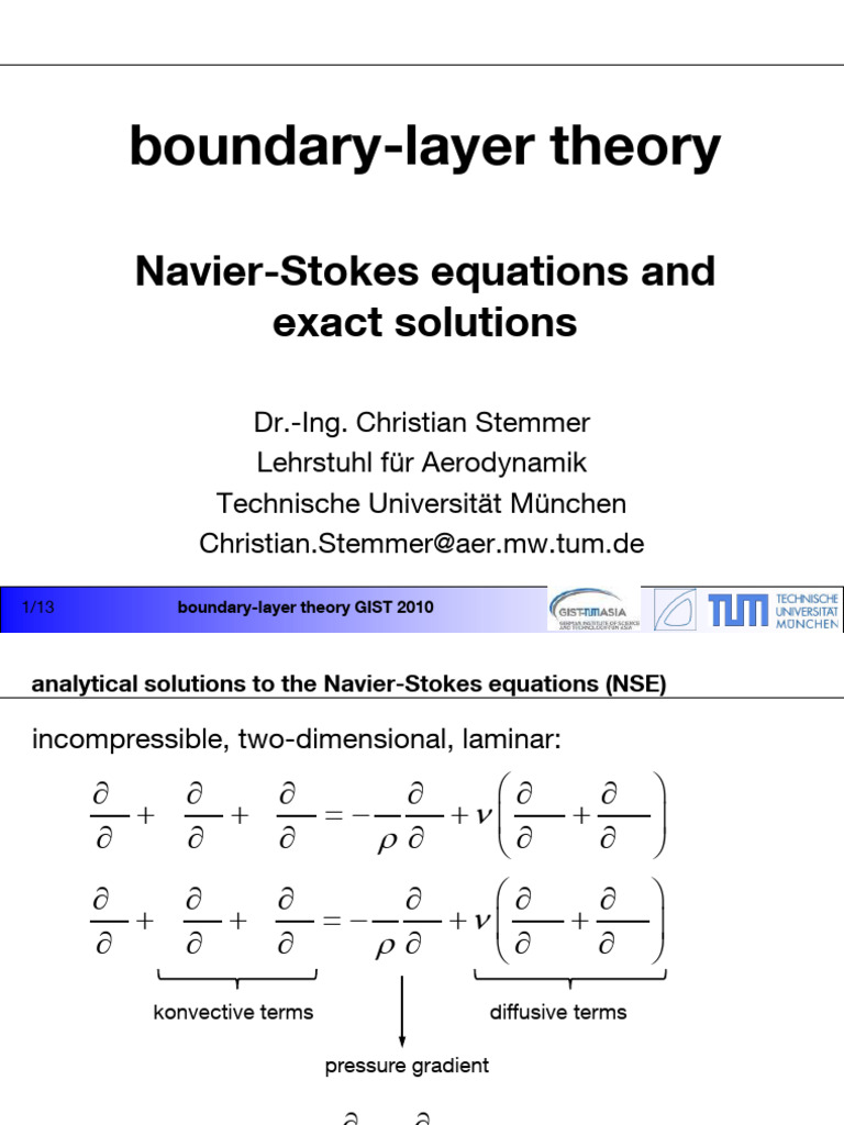 Lecture 01 | PDF | Viscosity | Boundary Layer