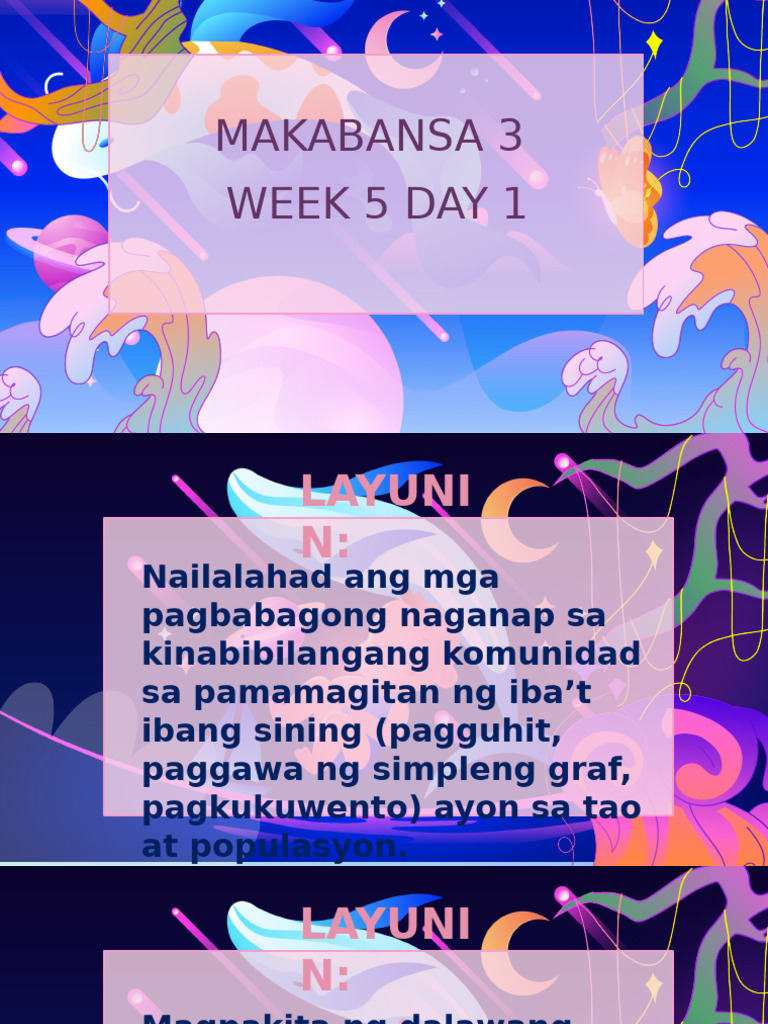 q1 Makabansa 3 Week 5 Day 1 | PDF