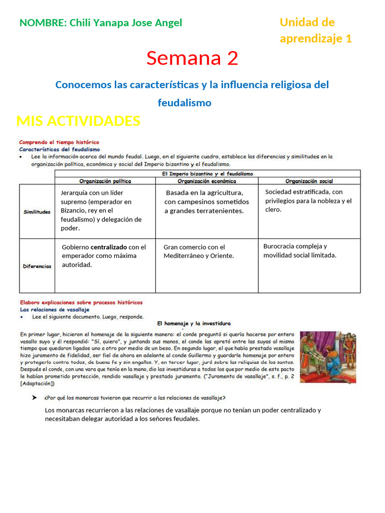 Semana 2 | PDF | Cruzadas | imperio Bizantino
