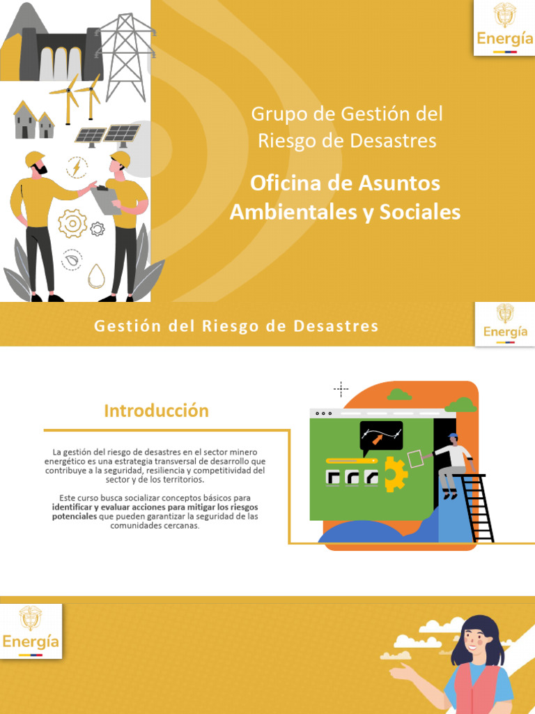 Gestión del Riesgo de Desastres en Minería | PDF | Riesgo | Reducción ...