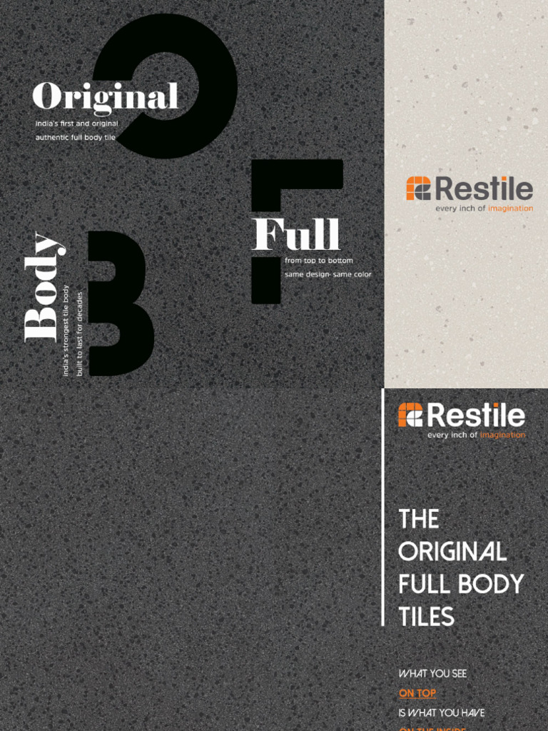 Restile Brochure 2022 | PDF