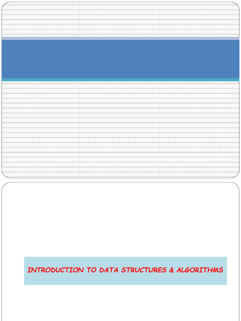 Data Structures and Algorithms | PDF | Data Type | Pointer (Computer ...
