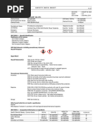 SCA Workshop Ready Degreaser SDS | PDF | Dangerous Goods | Toxicity