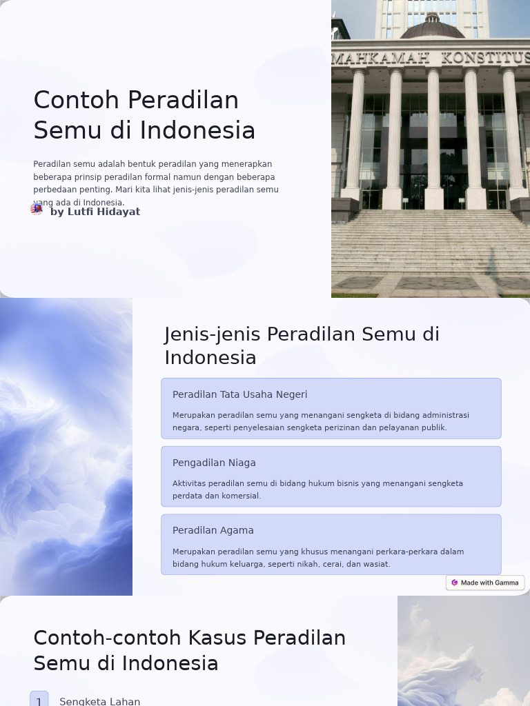 Peradilan Semu Di Indonesia | PDF