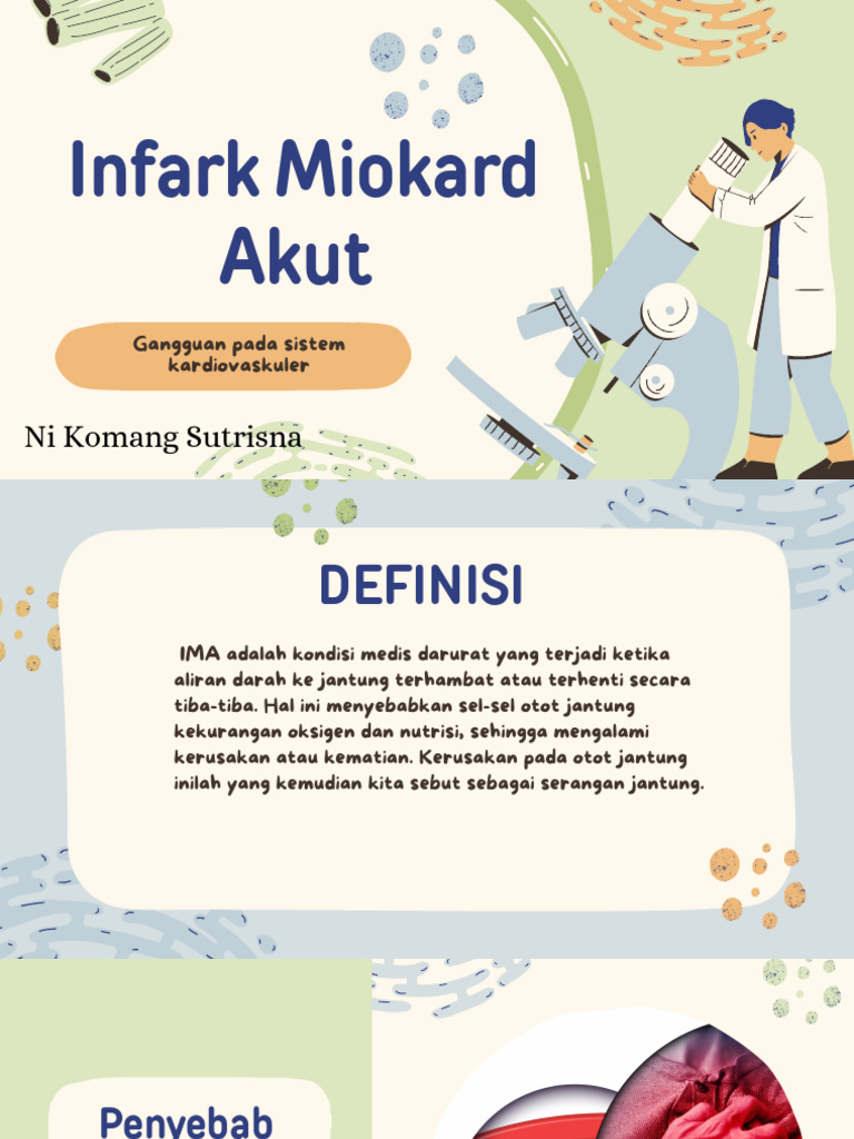 Infark Miokard Akut: Penyebab dan Penanganan | PDF