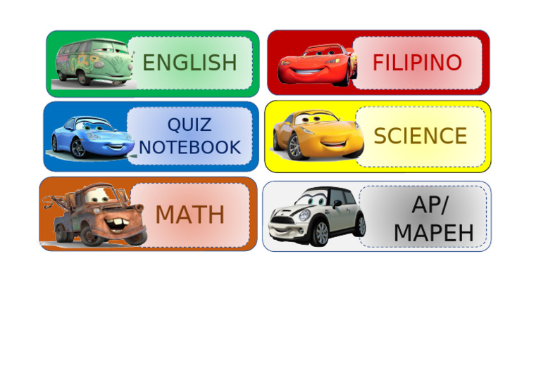 Subject Label | PDF