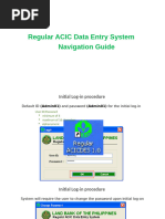 Regular ACICDES User Manual | PDF | Computer File | Password