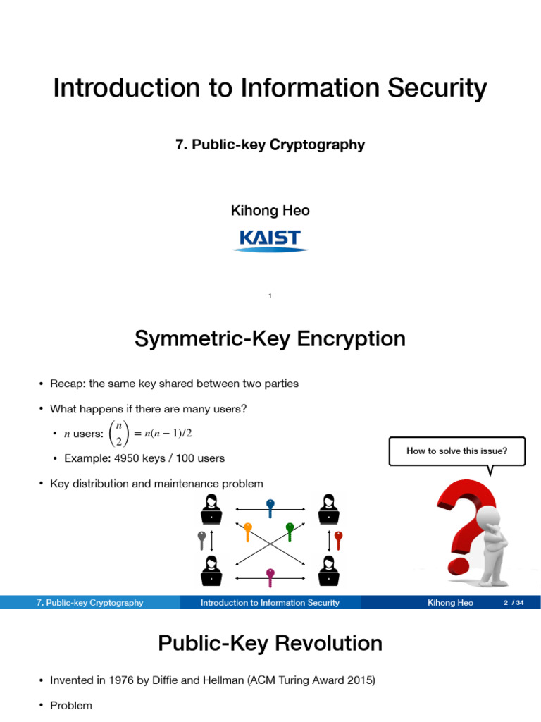 Cryptograpghy, RSA, Digital Signature | PDF | Public Key Cryptography ...