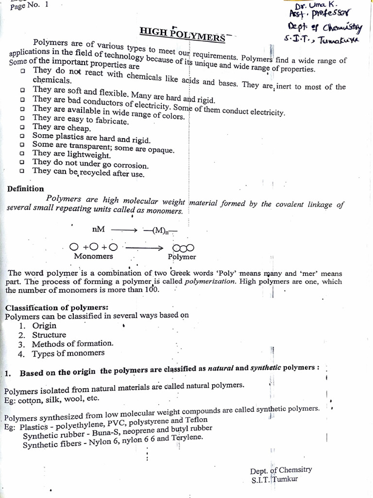 Overview of Polymer Types and Properties | PDF | Polymers | Brittleness