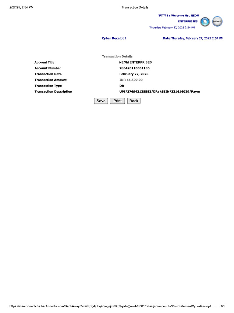 Transaction | PDF