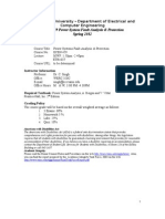 Texas A&M ECEN 459 Power Systems Fault Analysis