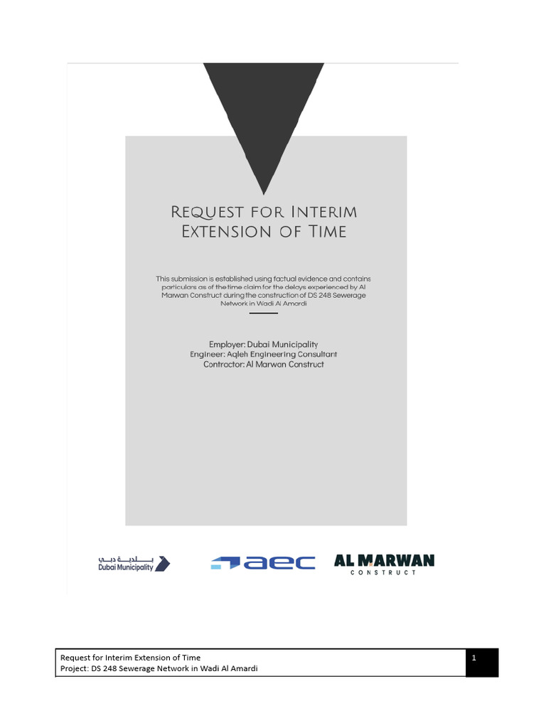 Request for Time Extension: DS 248 Project | PDF | United Arab Emirates