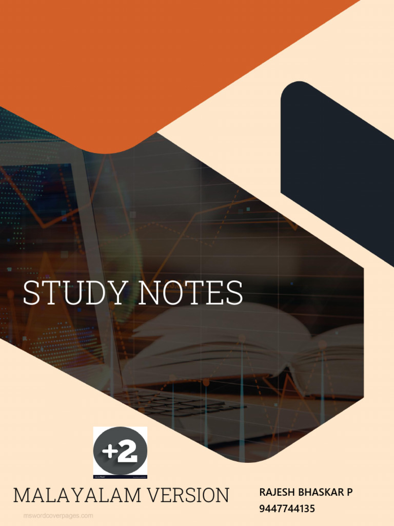+2 Eco Notes Mal Booklet Print 2025 Final | PDF